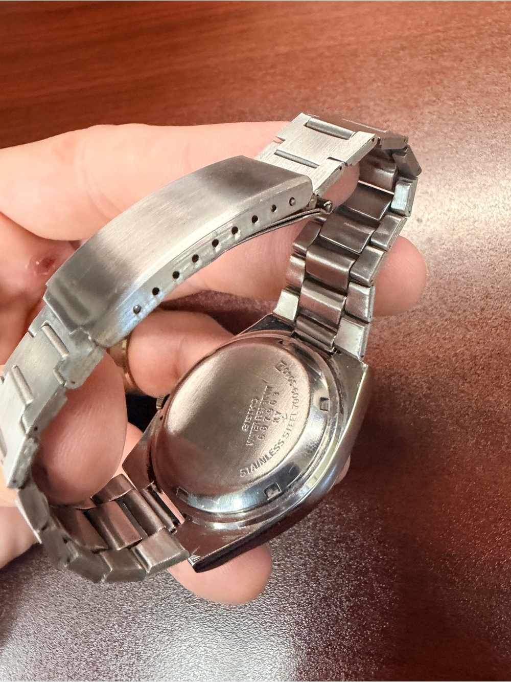 Seiko Purple Dial Automatic Watch - 37mm - Picture 3 of 4